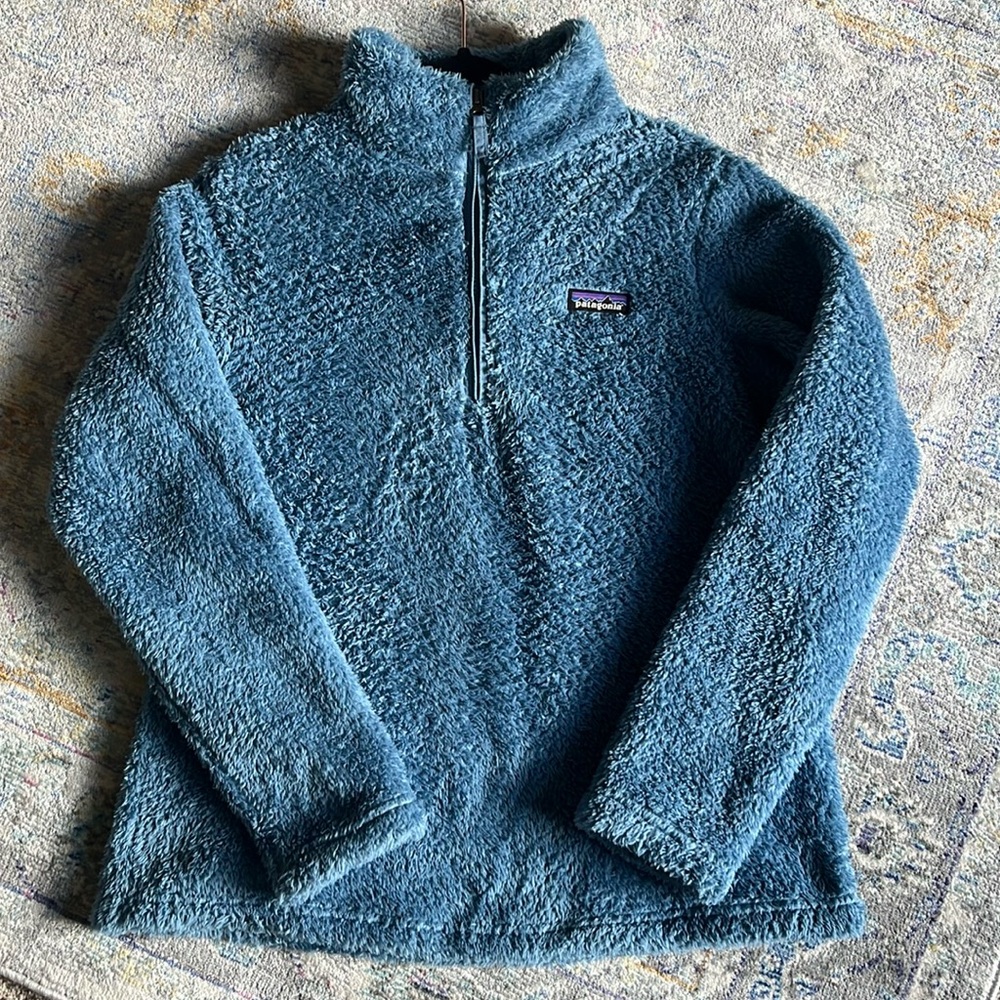 Patagonia Los Gatos Quarter Zip fleece jacket size Large